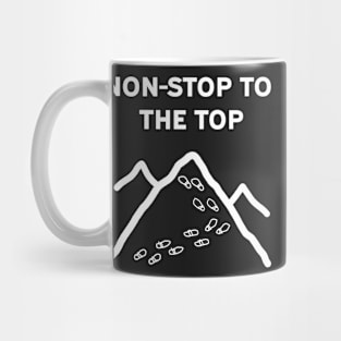 Mountain Hiking Motivation Mug